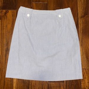 Brooks Brothers Seersucker Skirt